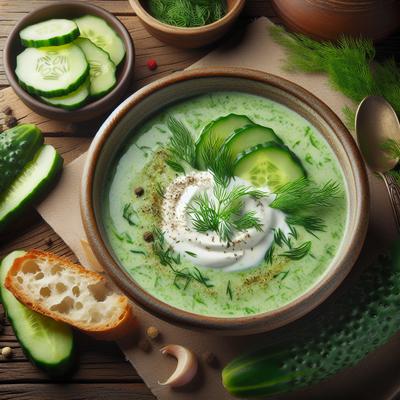 Image of Cold Cucumber Soup