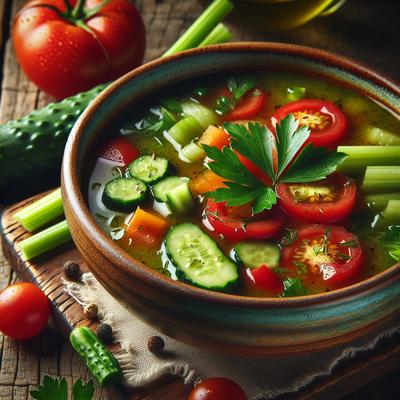 Image of Cold Vegetable Soup