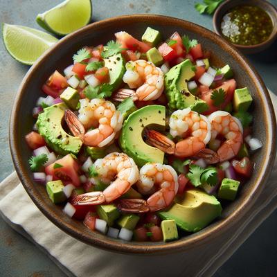 Image of Company's in the Driveway Shrimp and Avocado Salsa