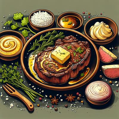 Image of Company Steak with Bearnaise Butter