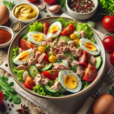 Image of Completely Different Tuna Egg Salad No Mayo