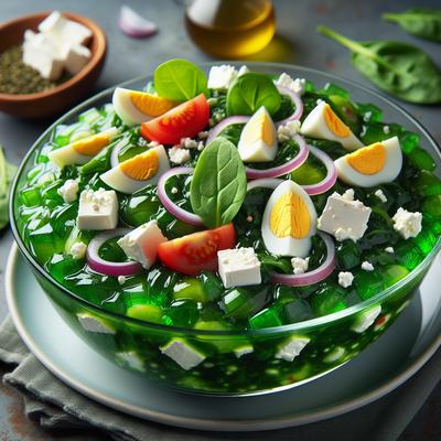 Image of Congealed Spinach Salad