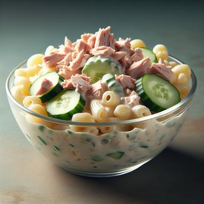 Image of Cool As a Cucumber Tuna Macaroni Salad