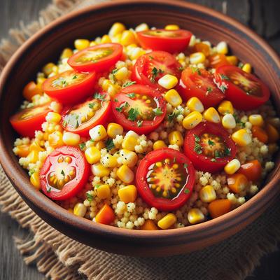 Image of Corn Tomato Couscous Salad