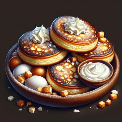 Image of Cottage Cheese Pancakes Levivot