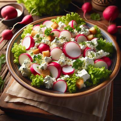 Image of Cottage Cheese Radish Salad
