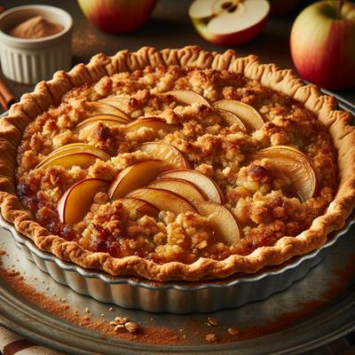 Image of Country Apple Crisp Pie