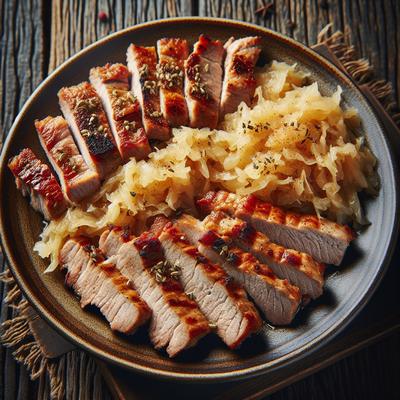 Image of Country Style Pork and Sauerkraut