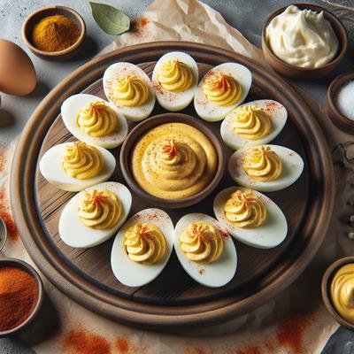 Image of Cousin Judys Deviled Eggs