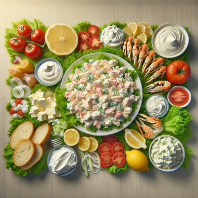Image of Crab Salad with Cream Cheese