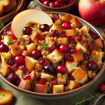 Image of Cranberry Apple Stuffing