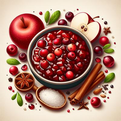 Image of Cranberry Applesauce No Sugar Added
