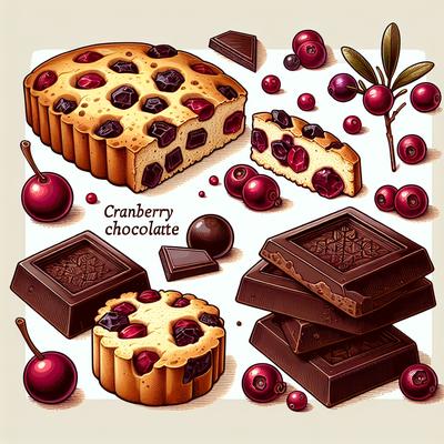 Image of Cranberry Chocolate Shortbread