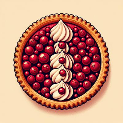Image of Cranberry Cream Pie