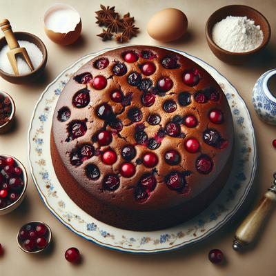 Image of Cranberry Fruitcake