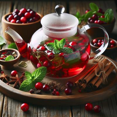 Image of Cranberry Mint Infusion