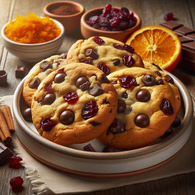 Image of Cranberry Orange Chocolate Chip Cookies