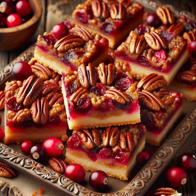 Image of Cranberry Pecan Squares