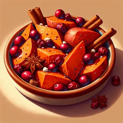 Image of Cranberry Sweet Potatoes