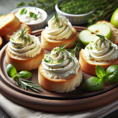 Image of Cream Cheese Canapes