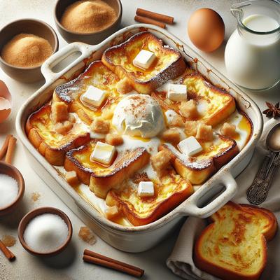 Image of Cream Cheese French Toast Bake