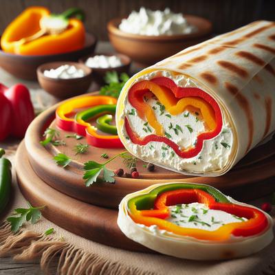 Image of Cream Cheese Pepper Wrap