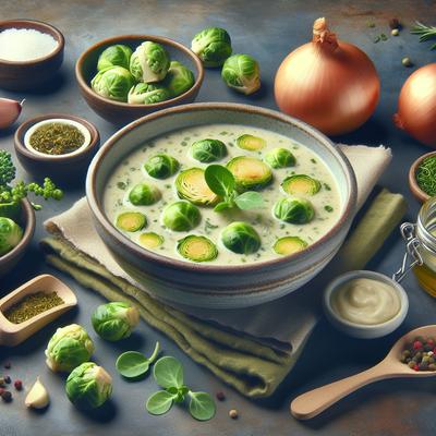 Image of Cream of Brussels Sprouts Soup