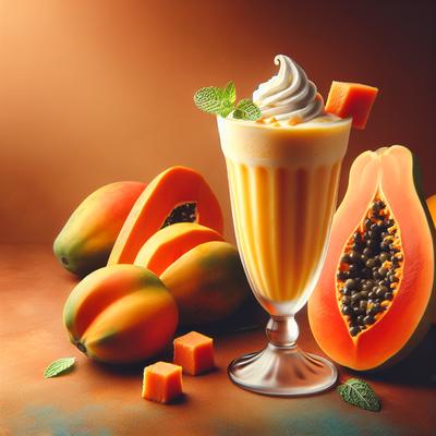 Image of Creamsicle Papaya Smoothie