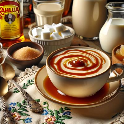 Image of Creamy Caramel Cups with or Without Kahlua