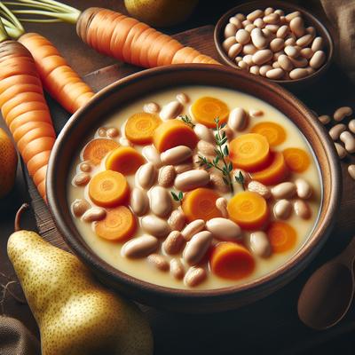 Image of Creamy Carrot White Bean and Pear Soup