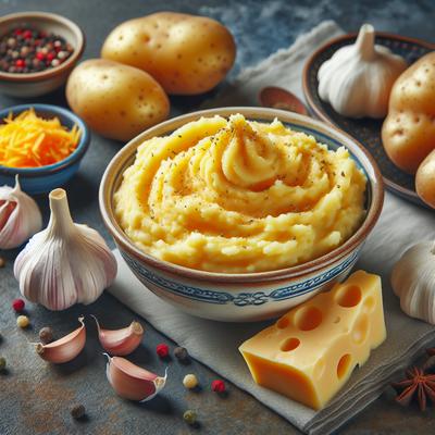 Image of Creamy Cheesy Garlicky Mashed Potatoes