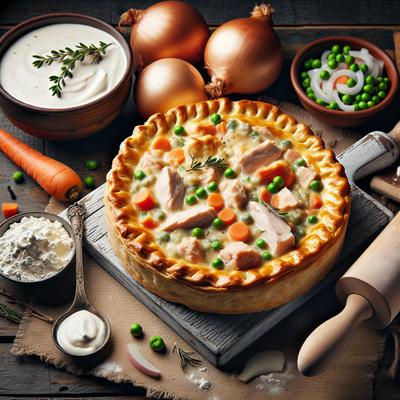 Image of Creamy Chicken Pie
