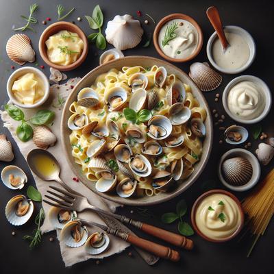 Image of Creamy Clam Pasta Sauce