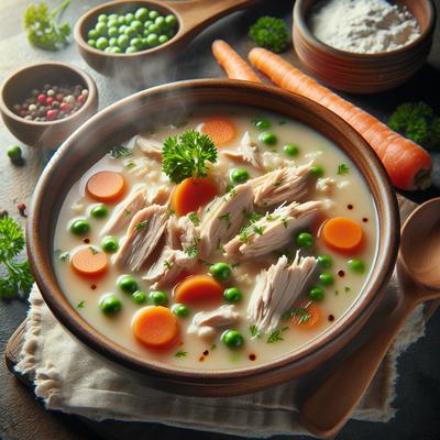 Image of Creamy Delicious Turkey Soup
