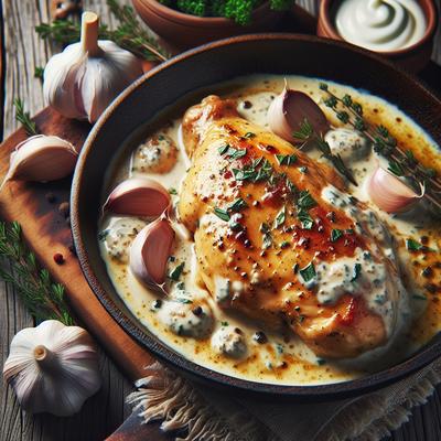Image of Creamy Garlic Chicken