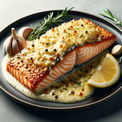 Image of Creamy Parmesan Salmon Fillet
