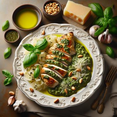 Image of Creamy Pesto Chicken