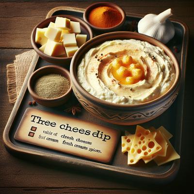 Image of Creamy Three Cheese Dip