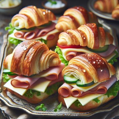 Image of Crescent Roll Up Sandwiches