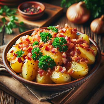Image of Crisp Bacon Potatoes