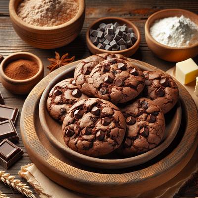 Image of Crispy Chocolate Cookies