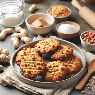 Image of Crispy Peanut Butter Cookies