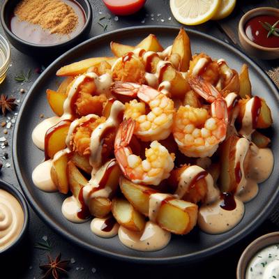 Image of Crispy Shrimp and Potatoes with Barbecue Ranch Rsc