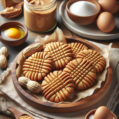 Image of Crisscross Peanut Butter Cookies