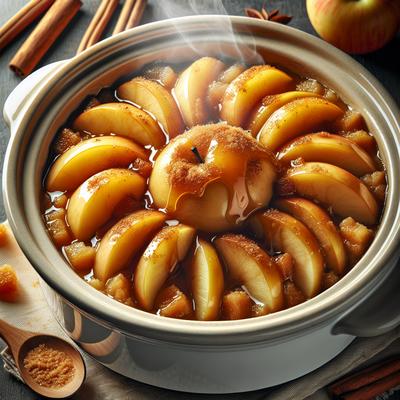 Image of Crock Pot Apple Dessert