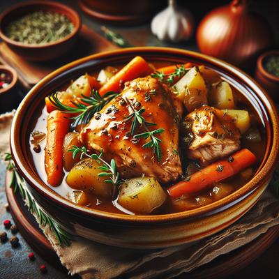 Image of Crock Pot Autumn Chicken