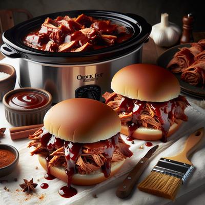 Image of Crock Pot Bbq Pork Sandwiches
