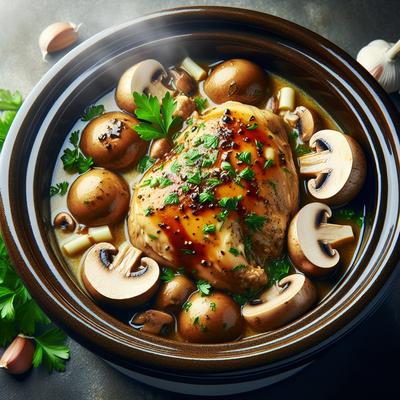Image of Crock Pot Chicken Marsala