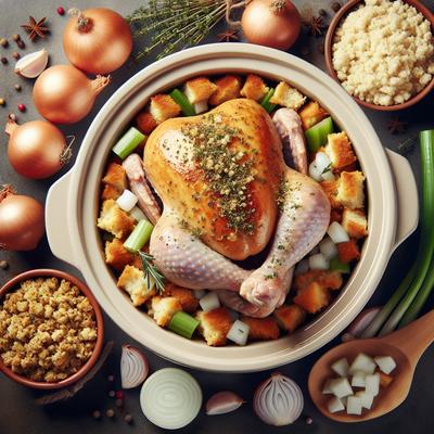 Image of Crock Pot Chicken N Stuffing