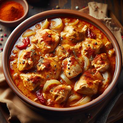 Image of Crock Pot Chicken Paprikash